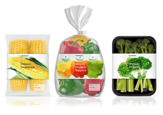 "舒服的"水果蔬菜包装设计与有机农产品包装设计作品欣赏-【万域包装